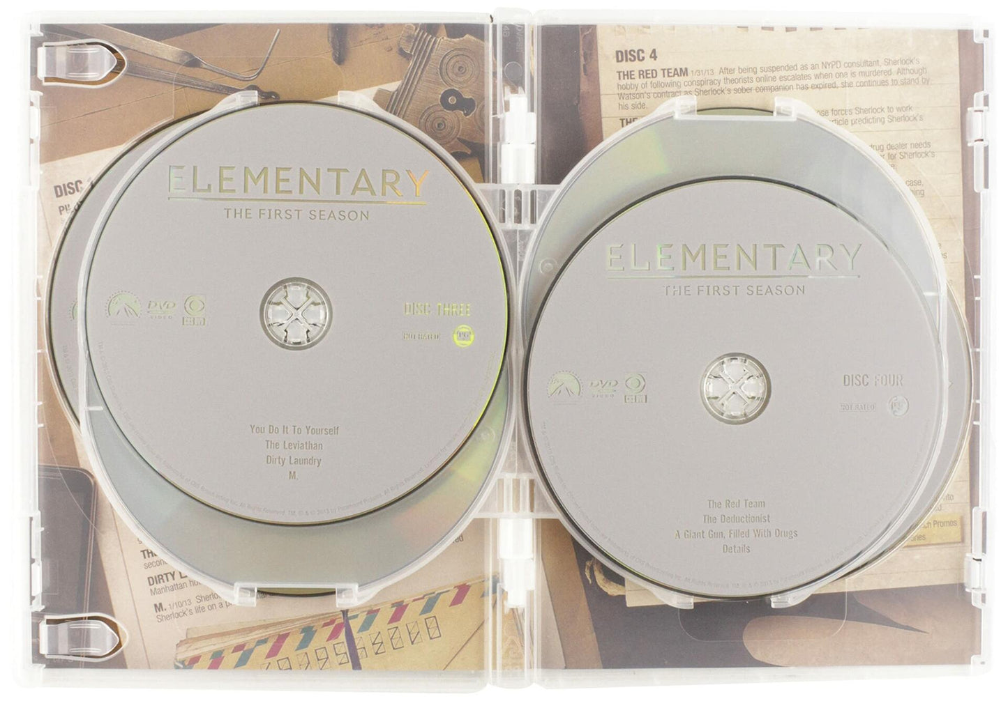 Elementary: Season 1;Elementary [DVD] - Very Good