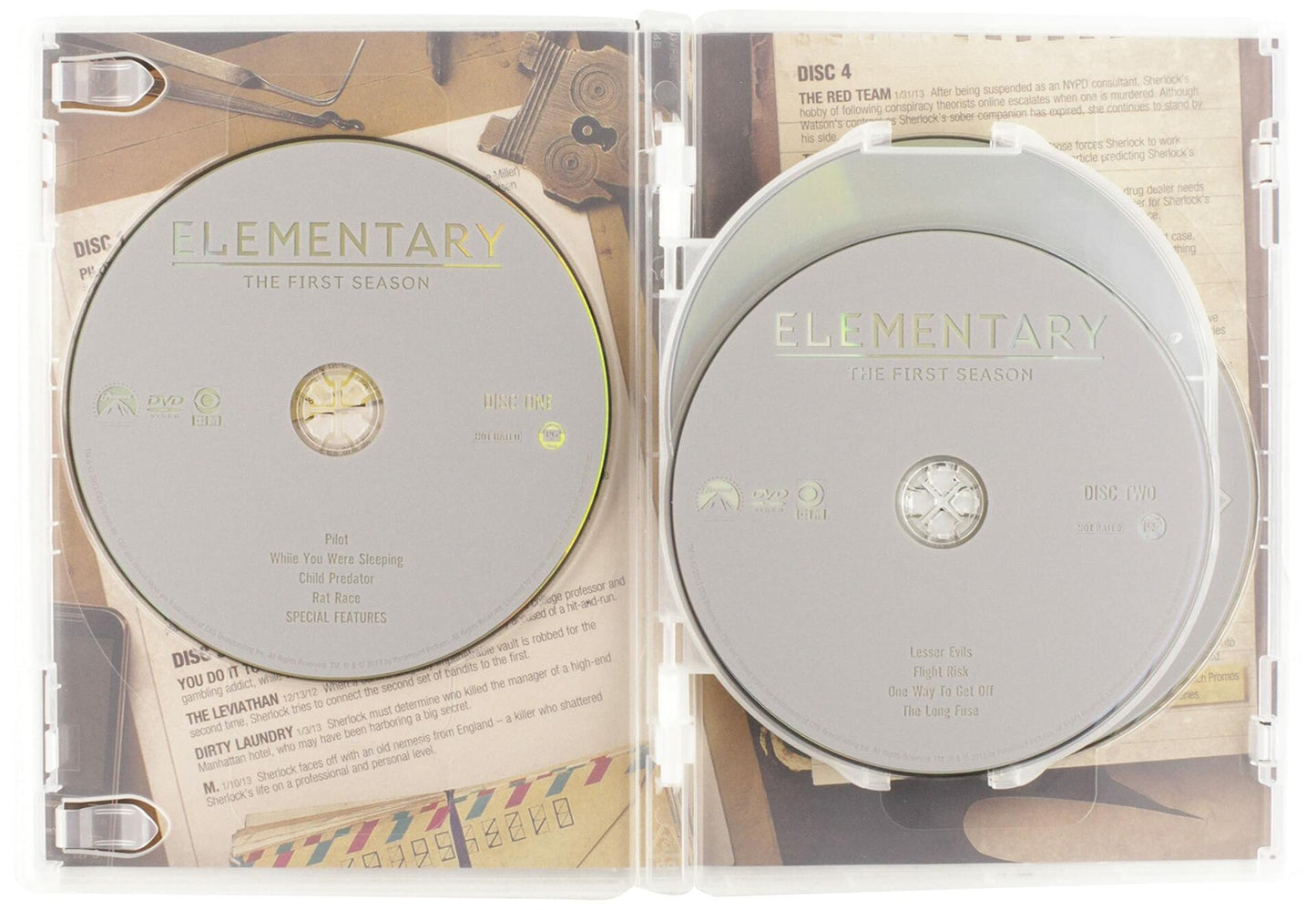 Elementary: Season 1;Elementary [DVD] - Very Good