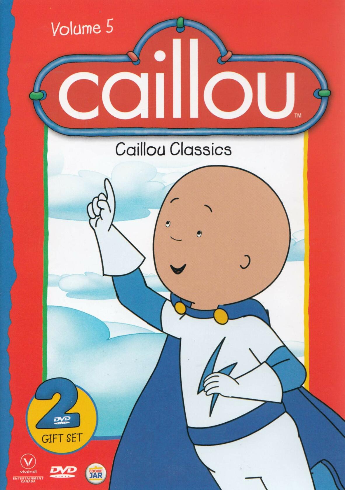 Caillou Classics: Volume 5: Caillou To The Rescue (Bilingual) [DVD] - Very Good