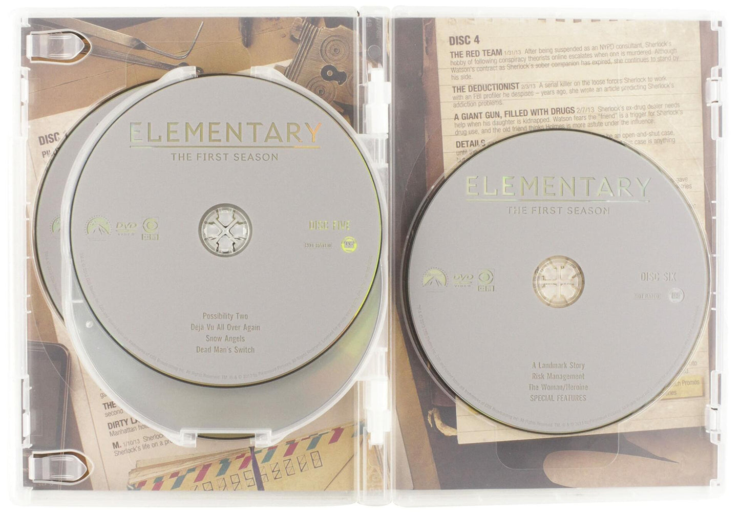 Elementary: Season 1;Elementary [DVD] - Very Good