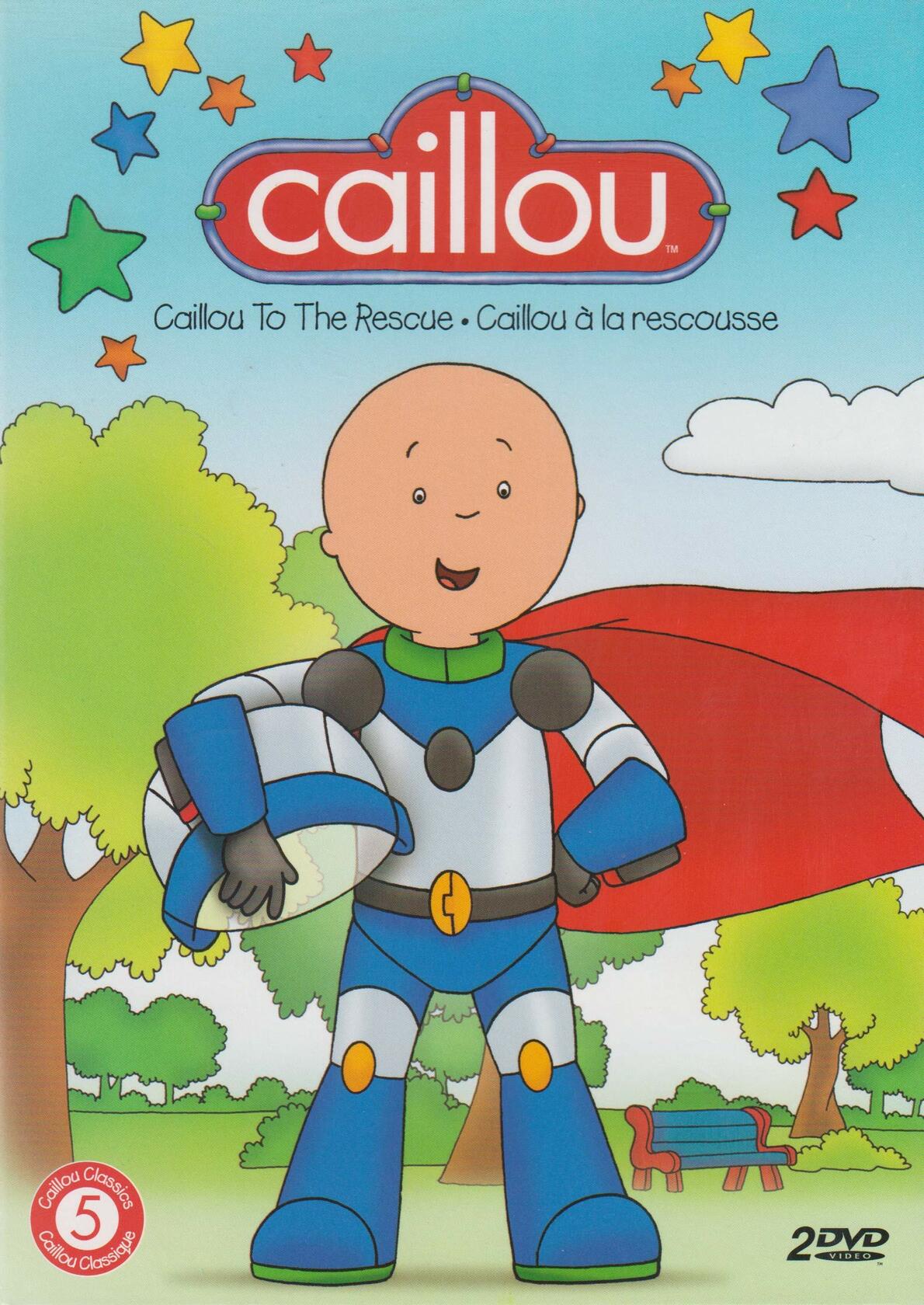 Caillou Classics: Volume 5: Caillou To The Rescue (Bilingual) [DVD] - Very Good