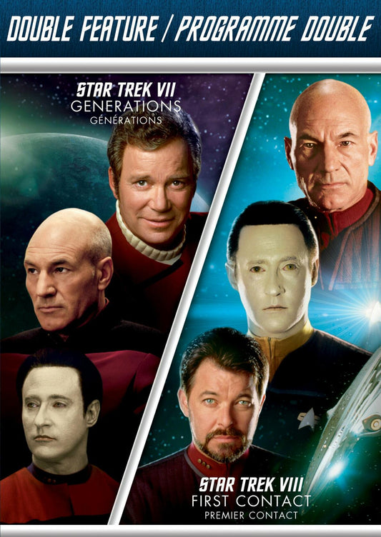 Star Trek VII Generations/ Star Trek VIII First Contact Double Feature (Bilingual) [DVD] - Very Good