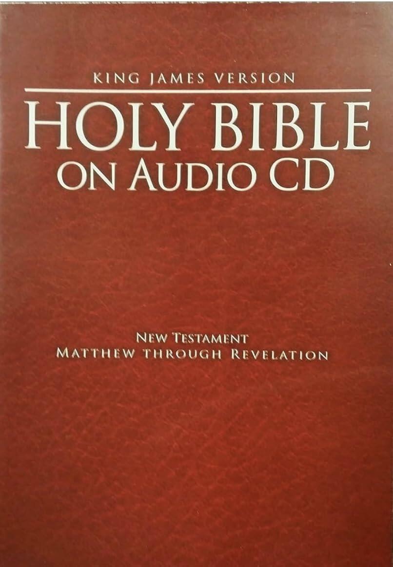 Holy Bible: New Testament, King James Version [Audio CD] Unknown - Very Good