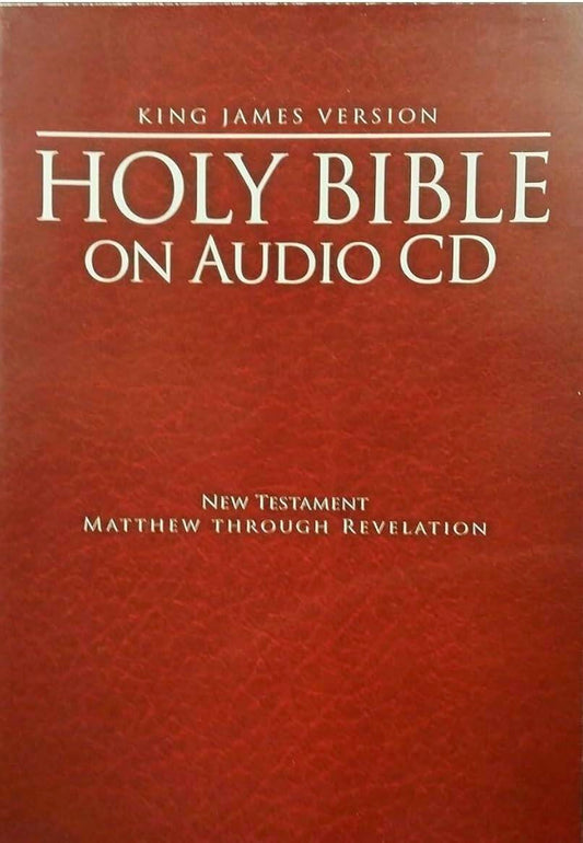 Holy Bible: New Testament, King James Version [Audio CD] Unknown - Very Good