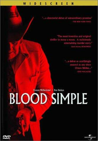 Blood Simple (Widescreen) [Import] [DVD] - Very Good