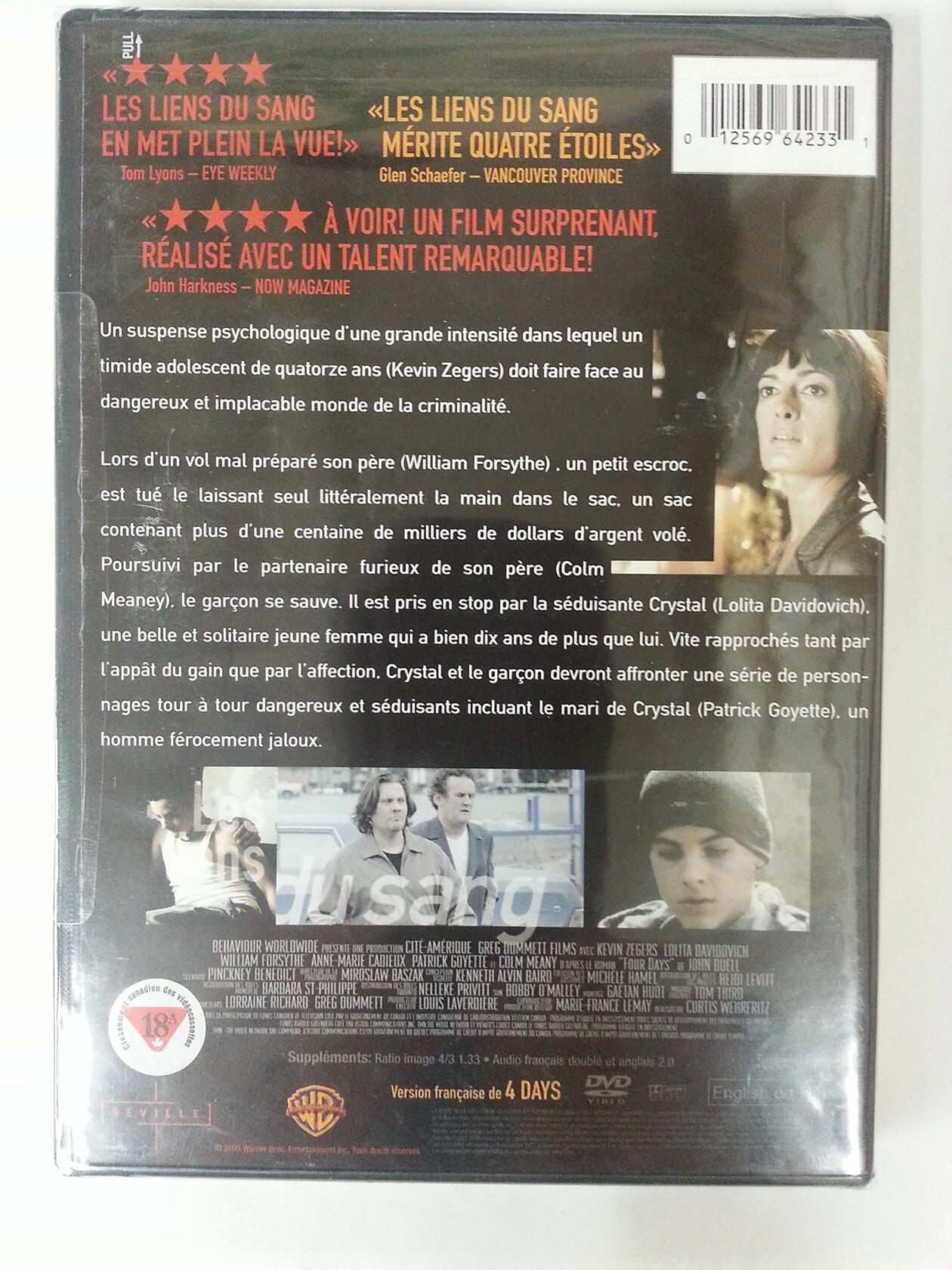 Les Liens Du Sang (Bilingual) - Very Good