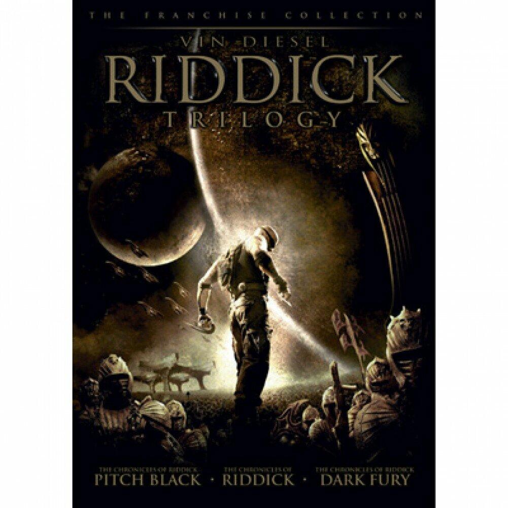 Riddick Trilogy: (Pitch Black/ The Chronicles of Riddick: Dark Fury/ The Chronicles of Riddick) (2DVD) [Import] [DVD] - Very Good