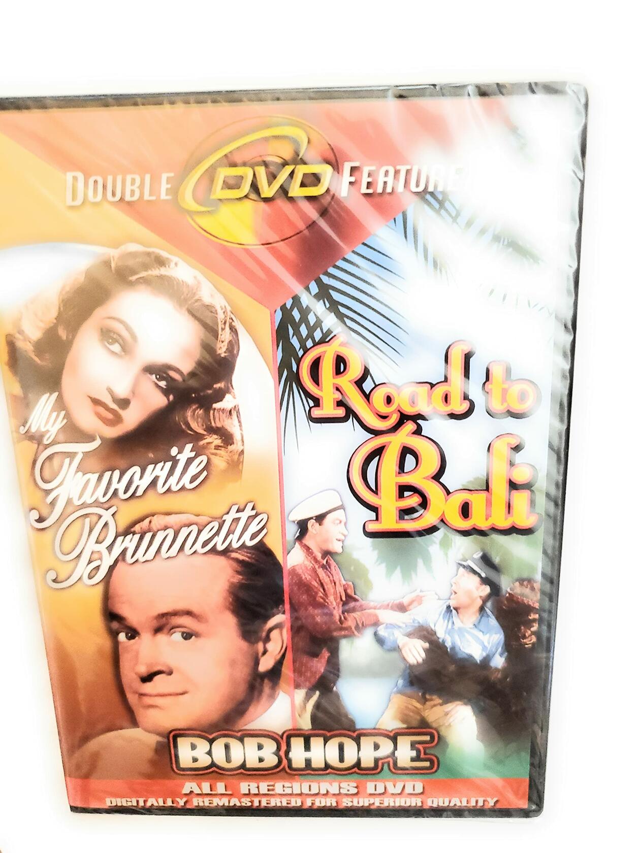 Bob Hope - Double Feature - Road To Bali & My Favorette Brunette [DVD] - Very Good