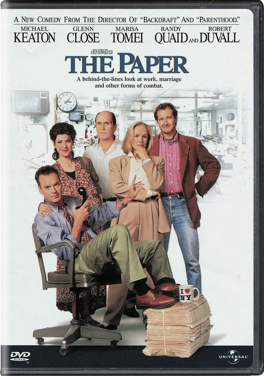 The Paper (Full Screen) [DVD] - Very Good