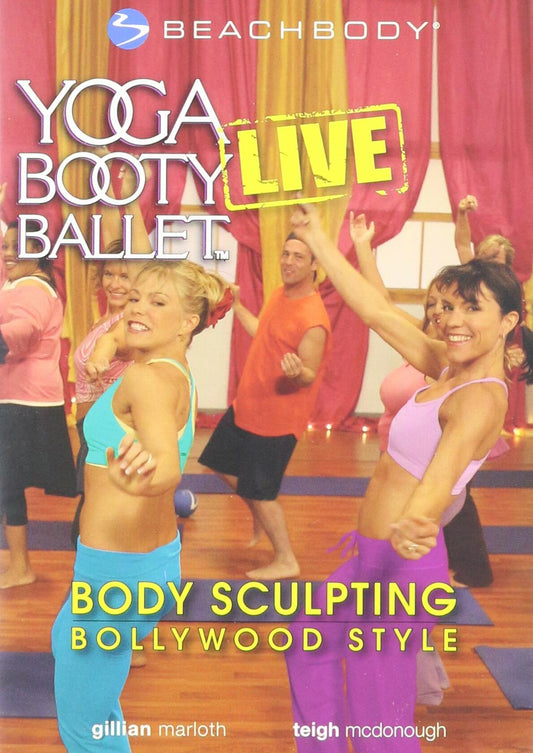 Yoga Booty Ballet Live Body Sculpting Bollywood Style [DVD] - Very Good