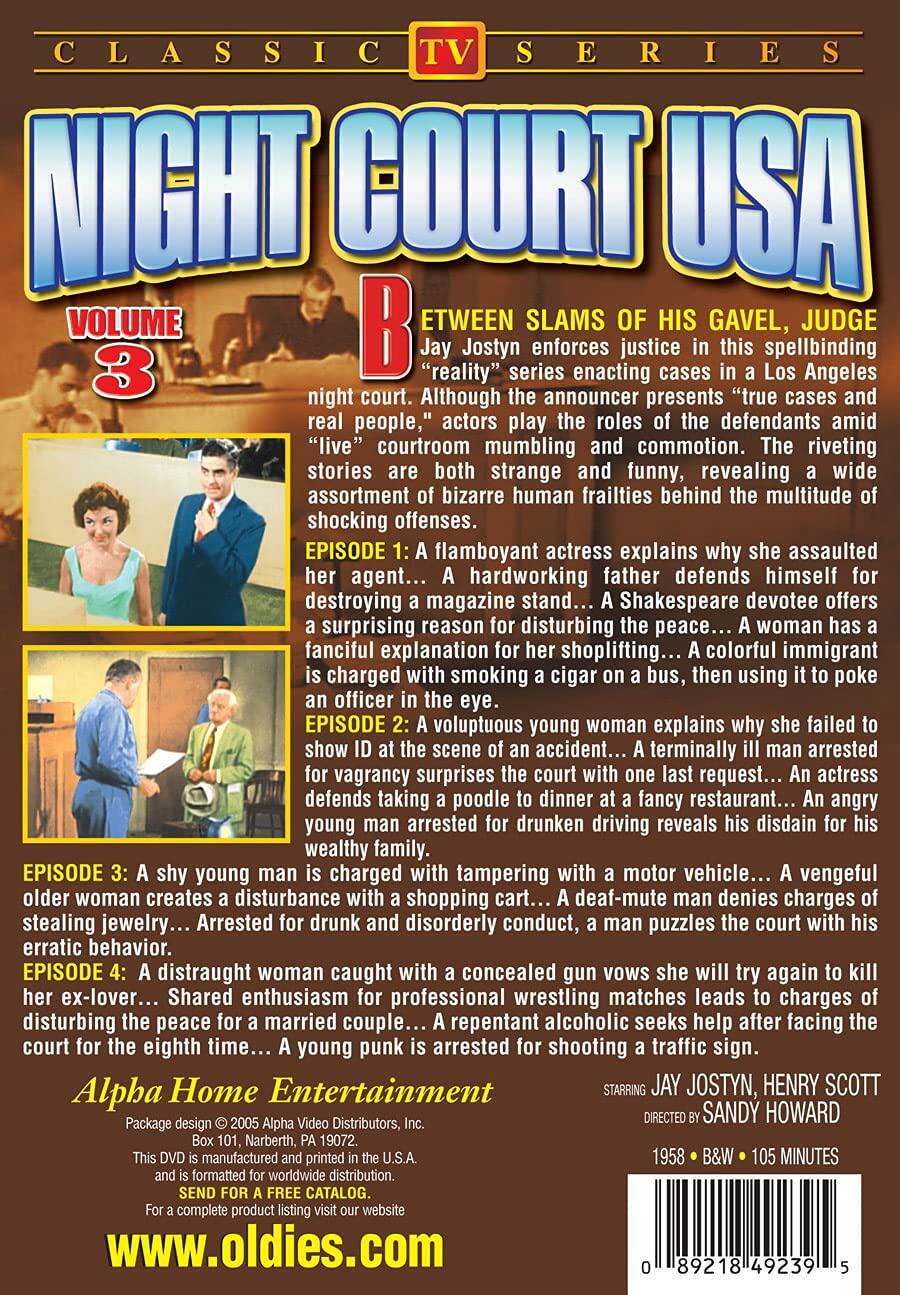 Night Court USA 3 [DVD] - Very Good