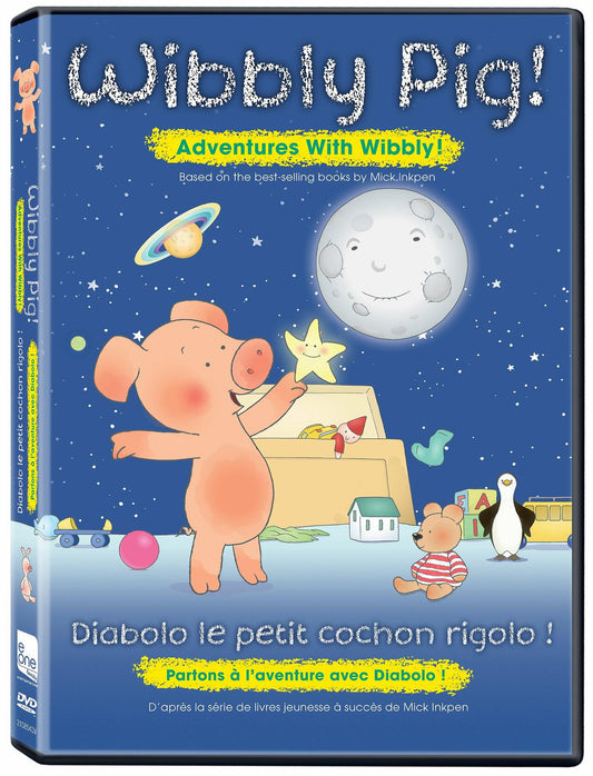 Wibbly Pig - Adventures With Wibbly / À l’aventure avec Diabolo le petit cochon rigolo (Bilingual)
