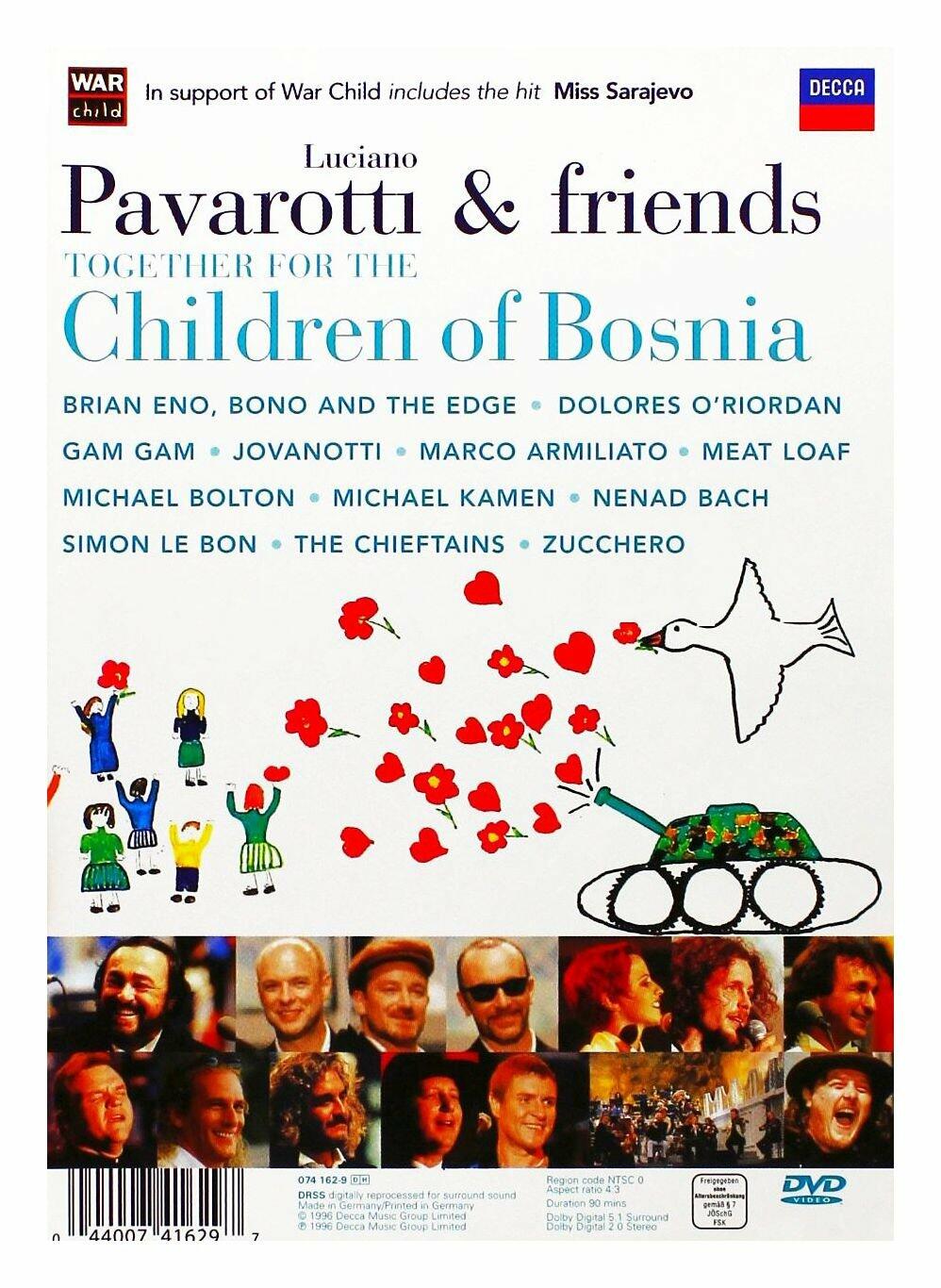 Pavarotti & Friends Together for the Children of Bosnia [DVD] - Very Good
