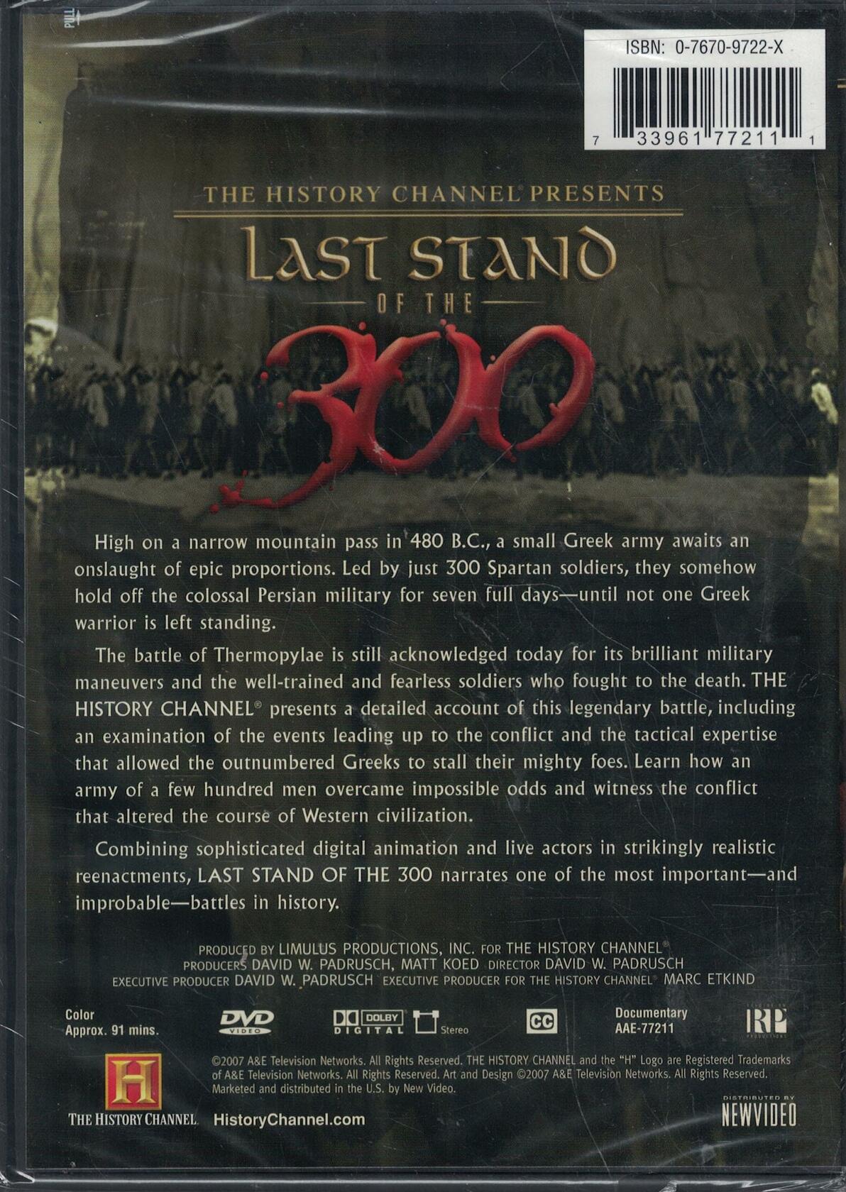 Last Stand of the 300 (Wmt) [DVD] - Very Good