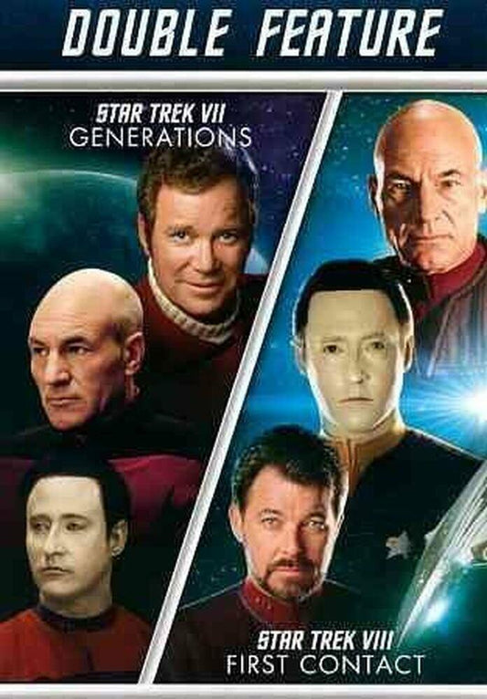 Star Trek VII: Generations / Star Trek VIII [Import] [DVD] - Very Good