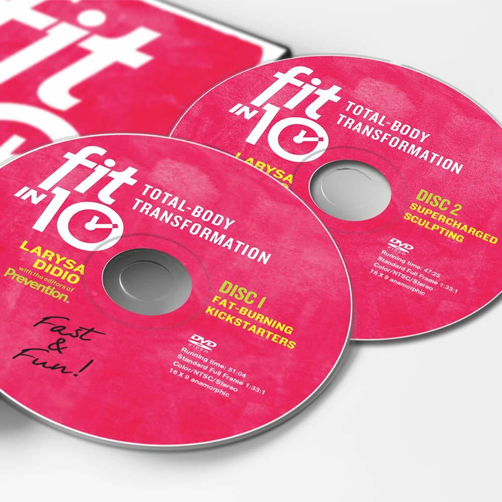 Fit in 10: Total Body Transformation [DVD] - Very Good