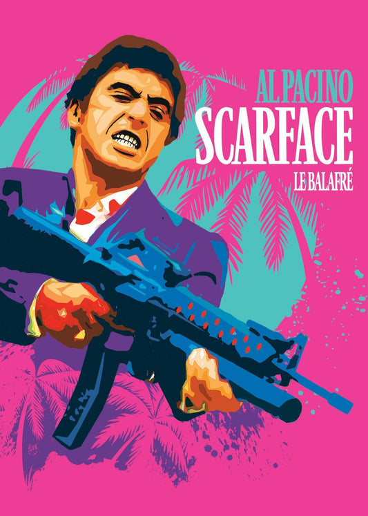 Scarface (1983) Pop Art (Bilingual) [DVD] - Very Good
