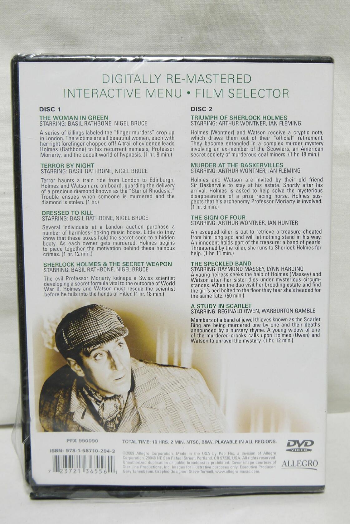 Classic Sherlock Holmes [DVD] - Very Good