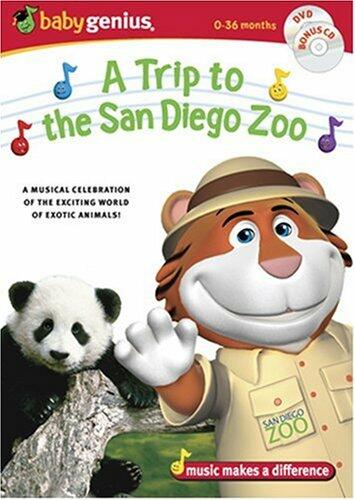Baby Genius - A Trip to the San Diego Zoo (w/ bonus music CD) [Import] [DVD] - Very Good
