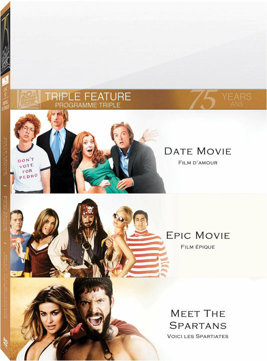 Meet The Spartans/Epic Movie/Date Movie [DVD] - Very Good