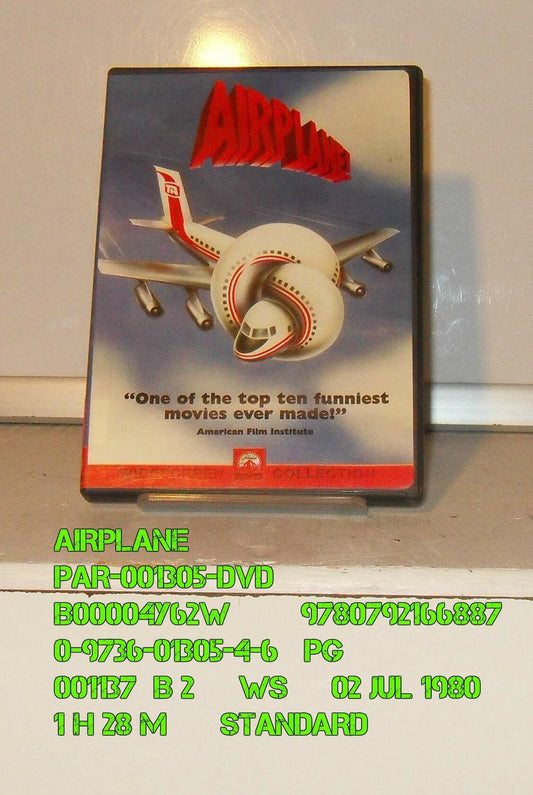 Airplane! (Widescreen) (Bilingual) [DVD] - Very Good