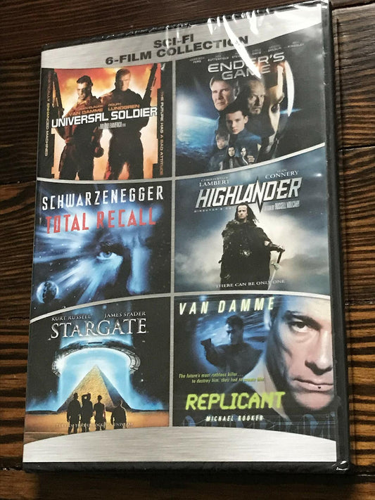 Sci-Fi: 6-Film Collection [DVD] - Very Good