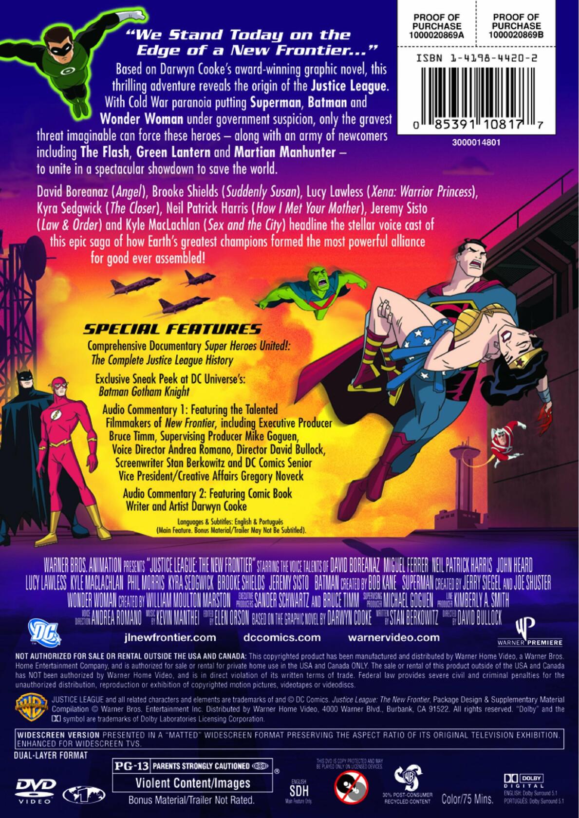 Justice League: The New Frontier [DVD]