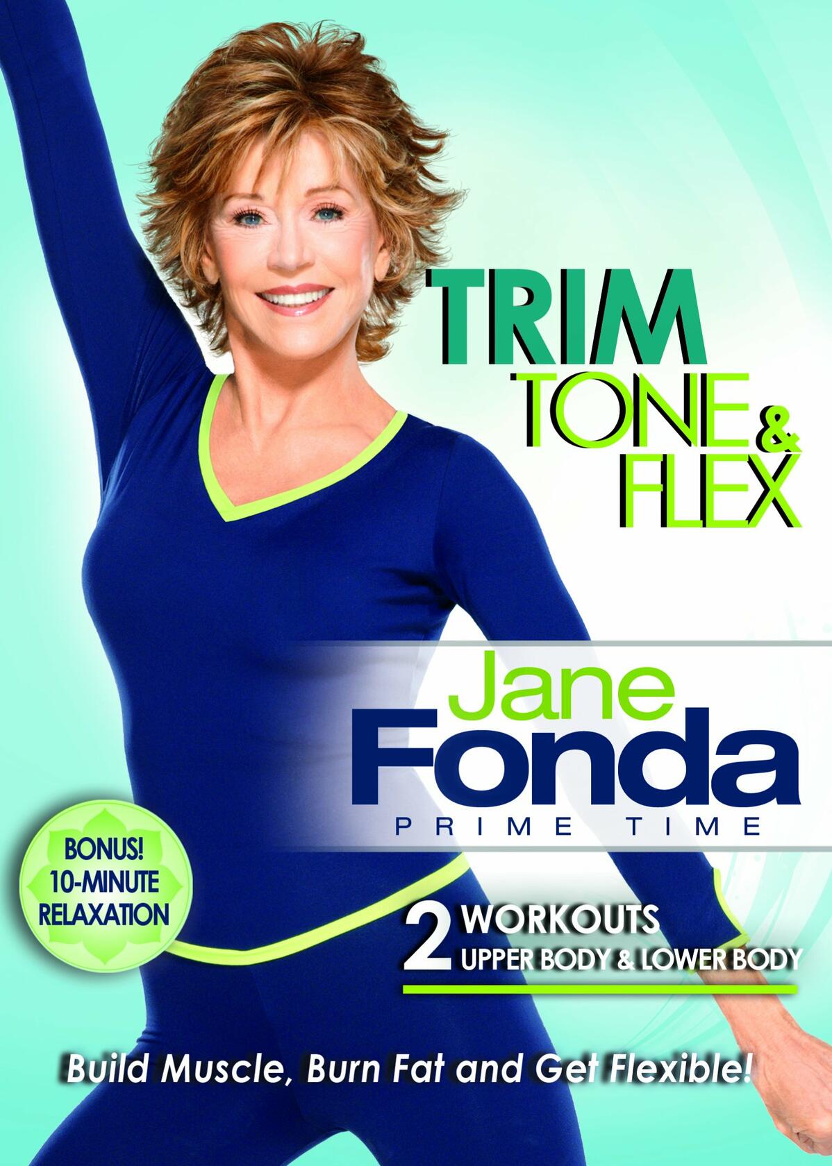 Jane Fonda Prime Time: Trim, Tone and Flex [DVD] - Very Good