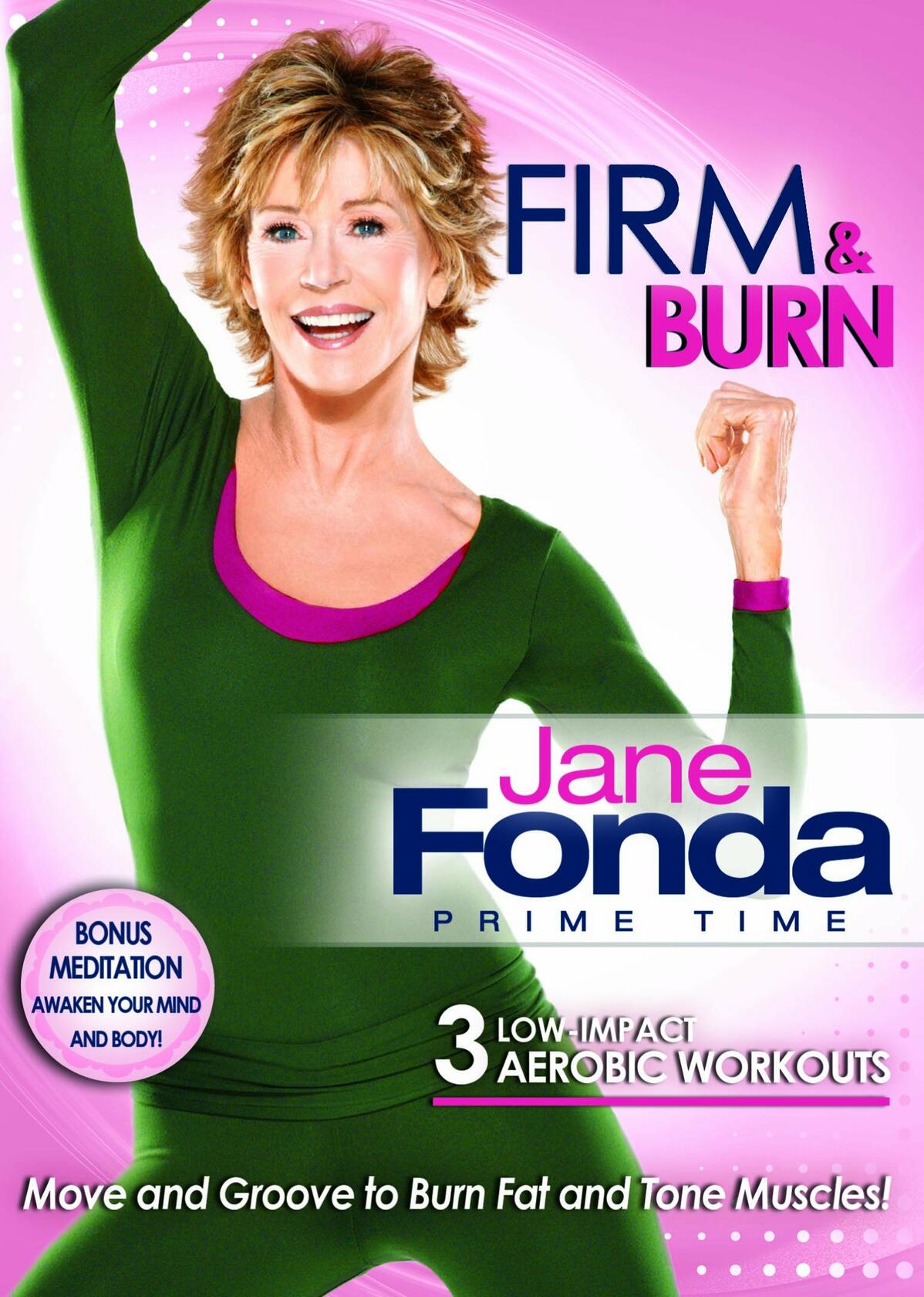 Jane Fonda Prime Time: Firm & Burn [DVD] - Very Good