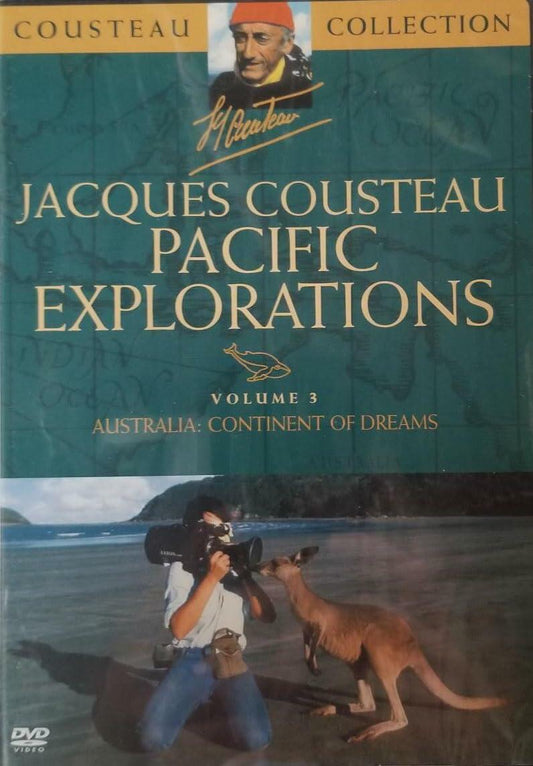 Jacques Cousteau Pacific Explorations Volume 3 Autralia: Continent of Dreams [DVD] - Very Good