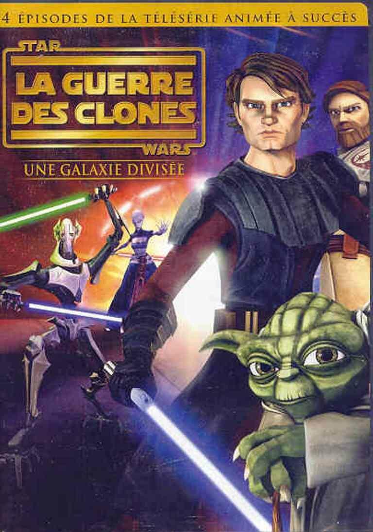 Star Wars: The Clone Wars: A Galaxy Divided [DVD] - Very Good
