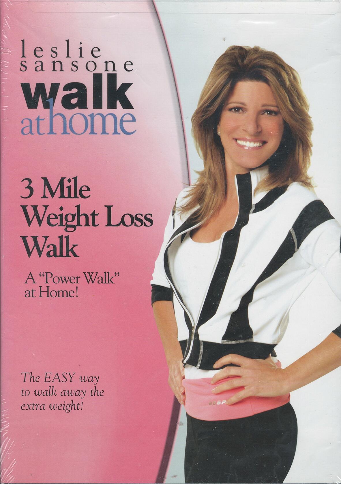 Leslie Sansone: 3 Mile Weight Loss Walk [DVD] - Very Good