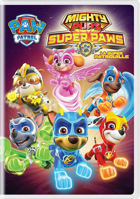 PAW Patrol: Mighty Pups - Super Paws [DVD] (Bilingual) [DVD]