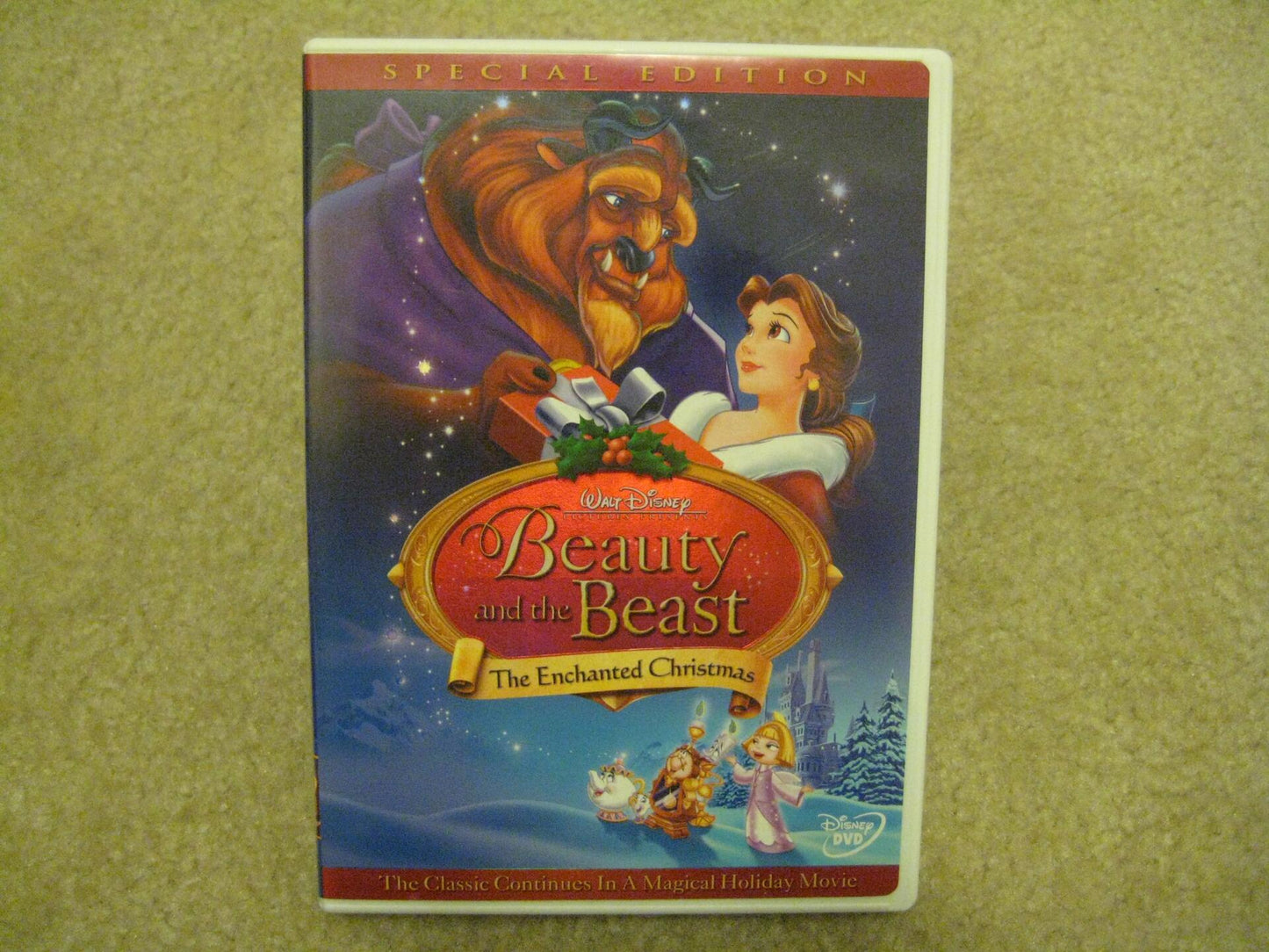 Beauty and the Beast: The Enchanted Christmas [DVD] - Very Good