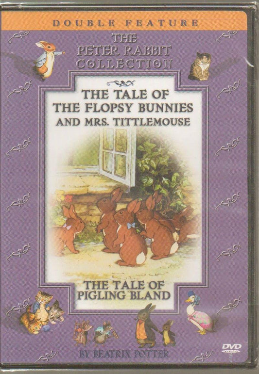 Beatrix Potter: The Tale of The Flopsy Bunny and Mrs. Tittlemouse / Tale of Pigling Bland (Full Screen) [Import] [DVD] - Very Good