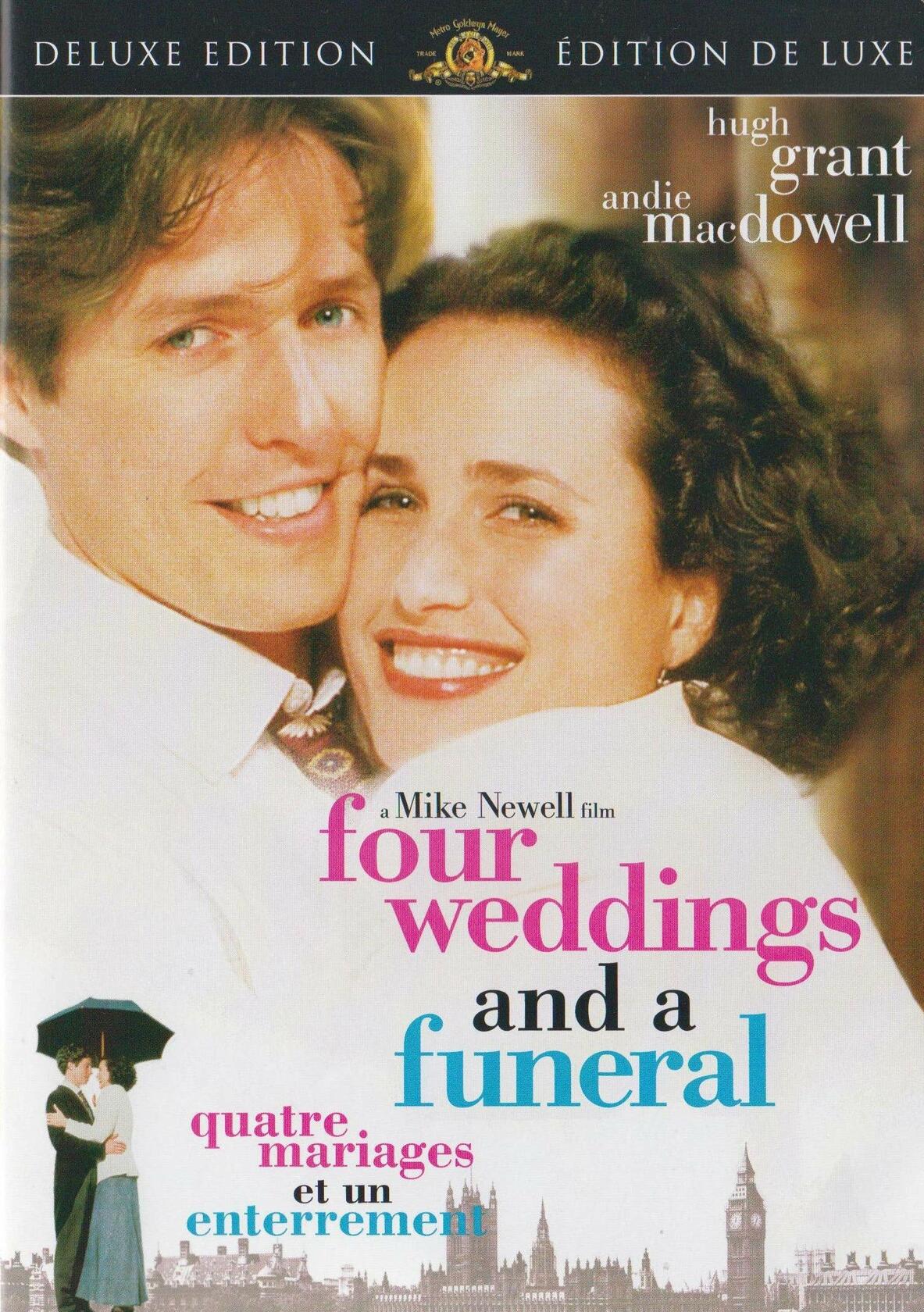 Four Weddings & a Funeral [DVD] - Very Good