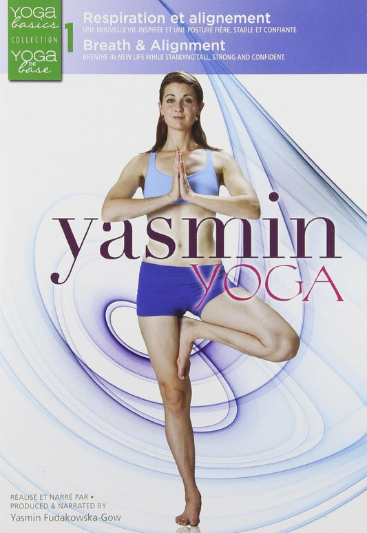 YASMIN YOGA - YOGA BASICS 1: BREATH & ALIGNMENT [DVD] - Very Good