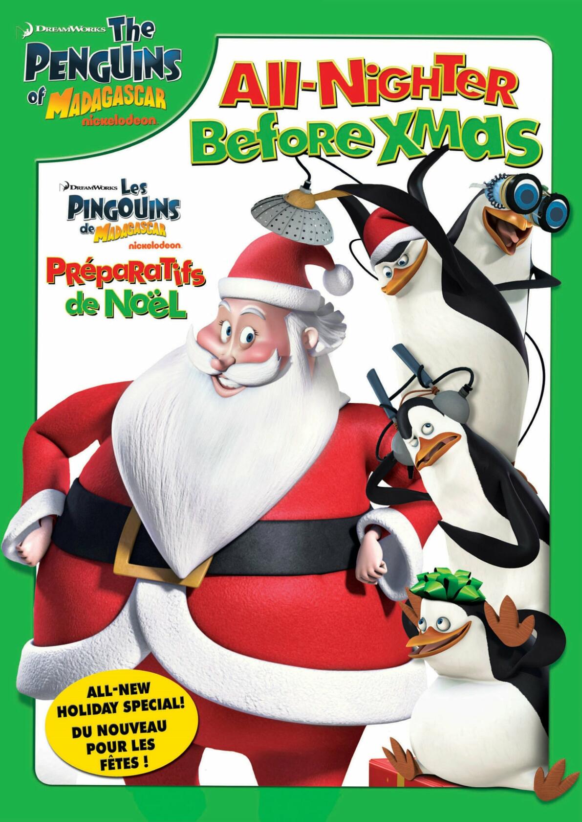 The Penguins of Madagascar: All-Nighter Before Xmas (Bilingual) [DVD] - Very Good