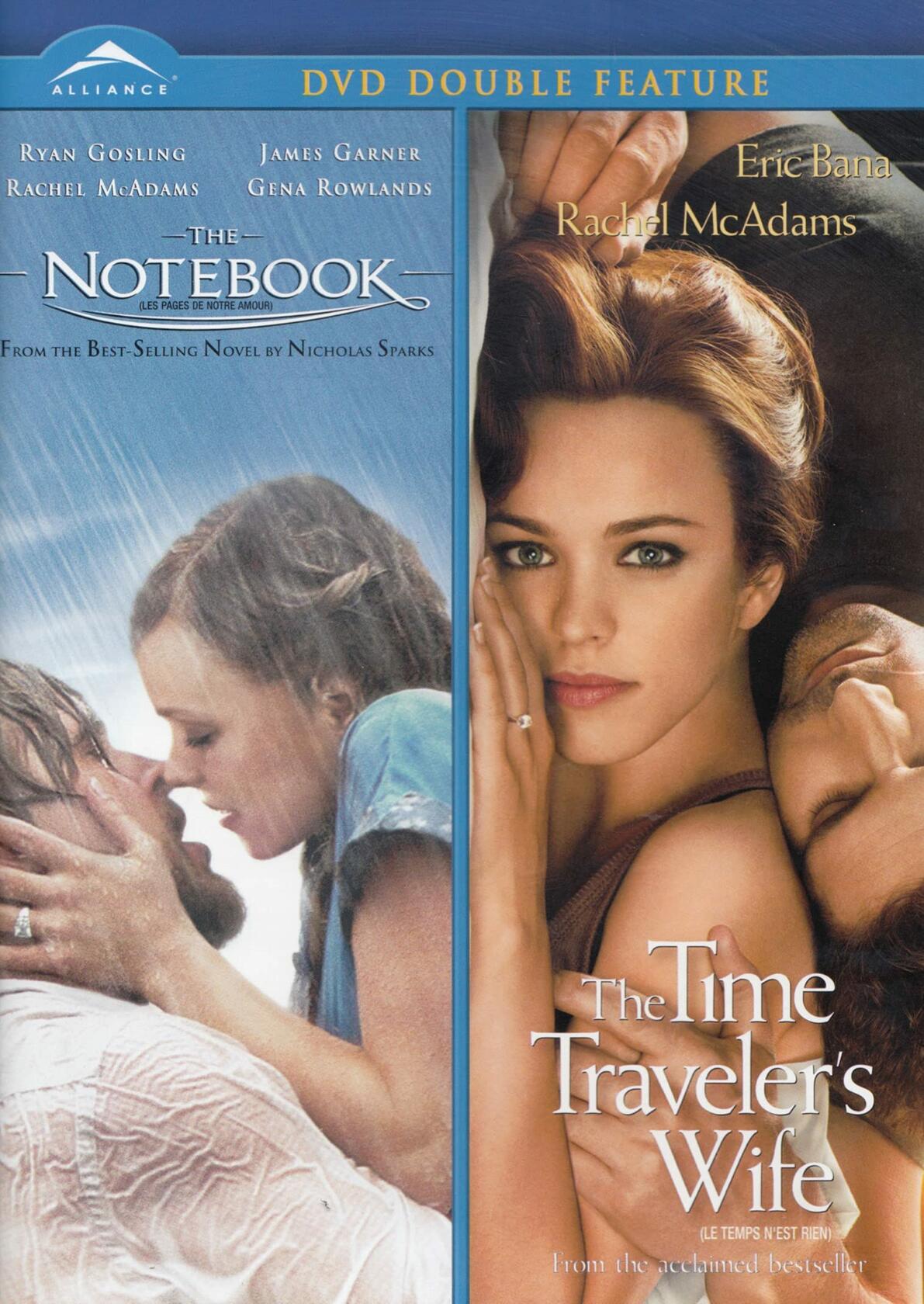 The Notebook / The Time Traveler's Wife (Double Feature) [DVD] - Very Good