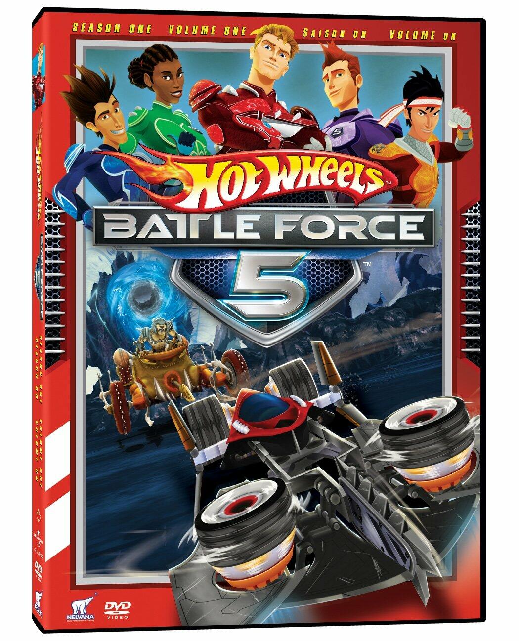 HOT WHEELS: BATTLE FORCE 5 V1 S1 (Bilingual) [DVD] - Very Good