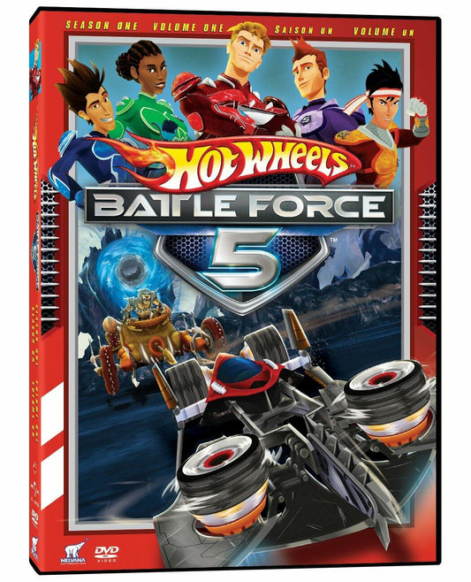 HOT WHEELS: BATTLE FORCE 5 V1 S1 (Bilingual) [DVD] - Very Good