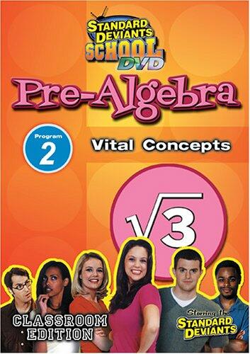 Standard Deviants: Pre-Algebra Module 2 - Vital Concepts [Import] [DVD] - Very Good