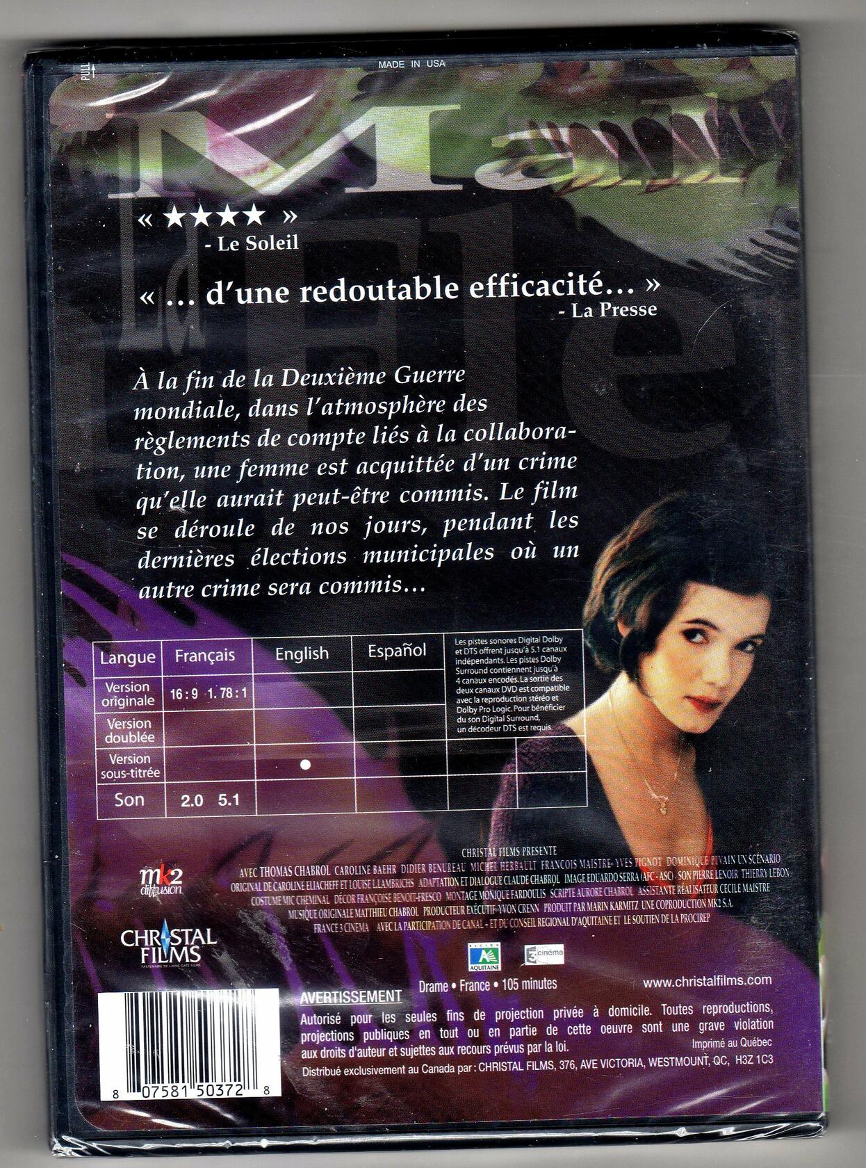 La Fleur Du Mal Claude Chabrol - Good