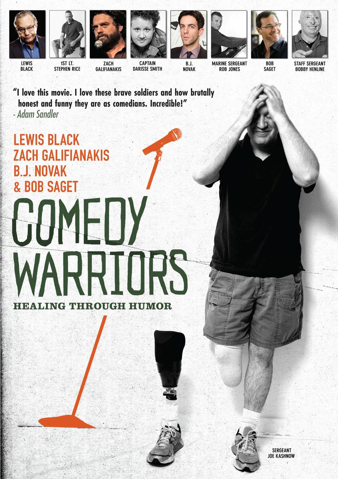 Comedy Warriors: Healing Through Humor [DVD] - Very Good