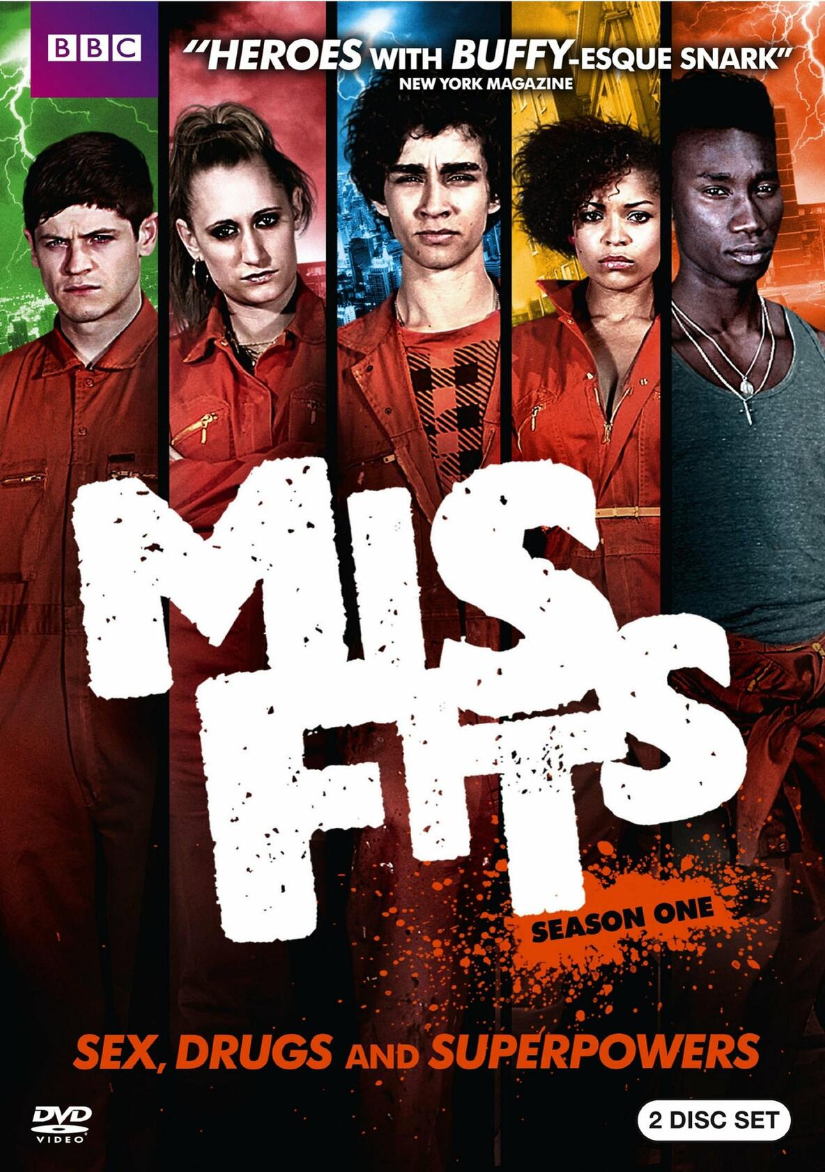 Misfits: Season One [DVD] - Very Good