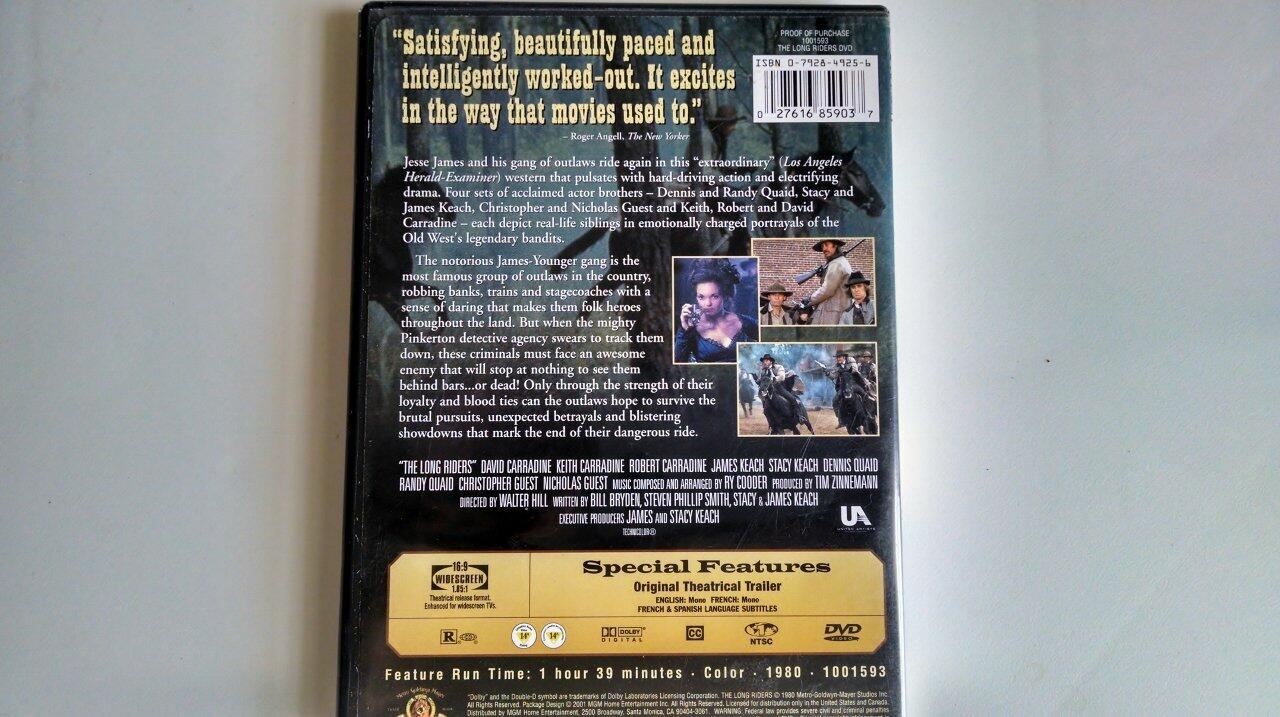 The Long Riders (Bilingual) [DVD] - Very Good