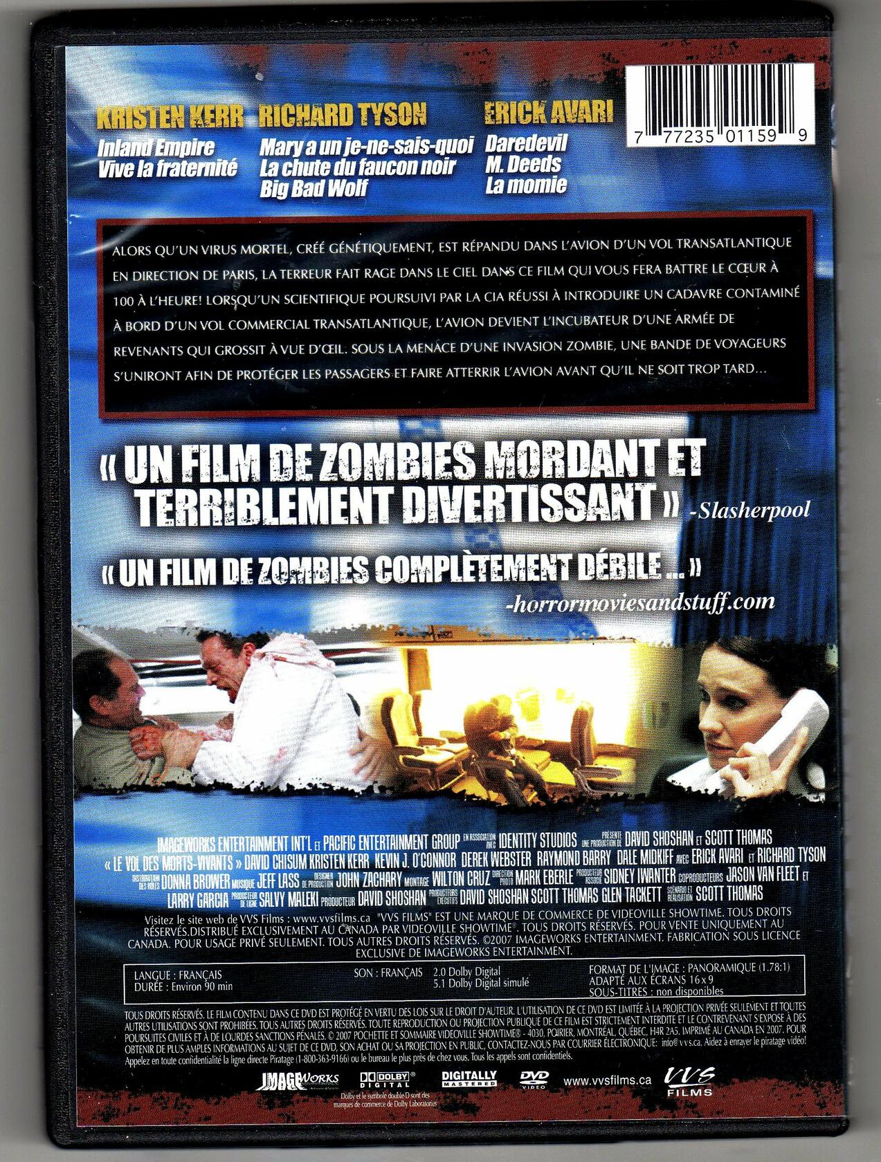 Vol Des Morts Vivants [DVD] - Very Good