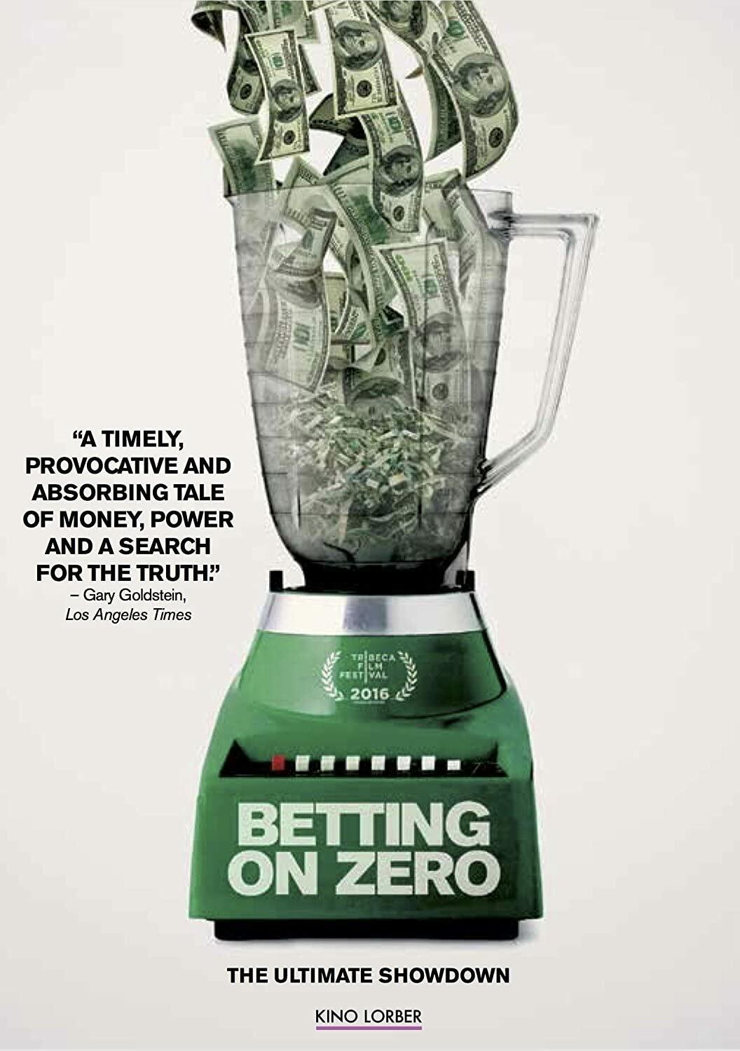 Betting on Zero [DVD] - Very Good