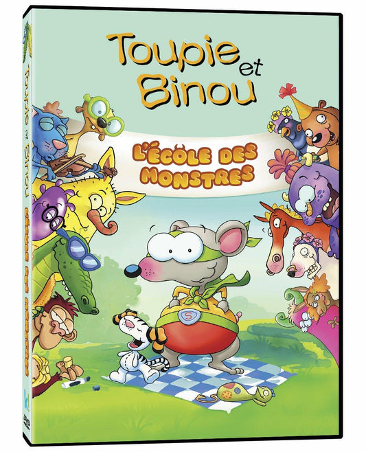 Toupie et Binou - L’École des monstres (Bilingual) - Very Good