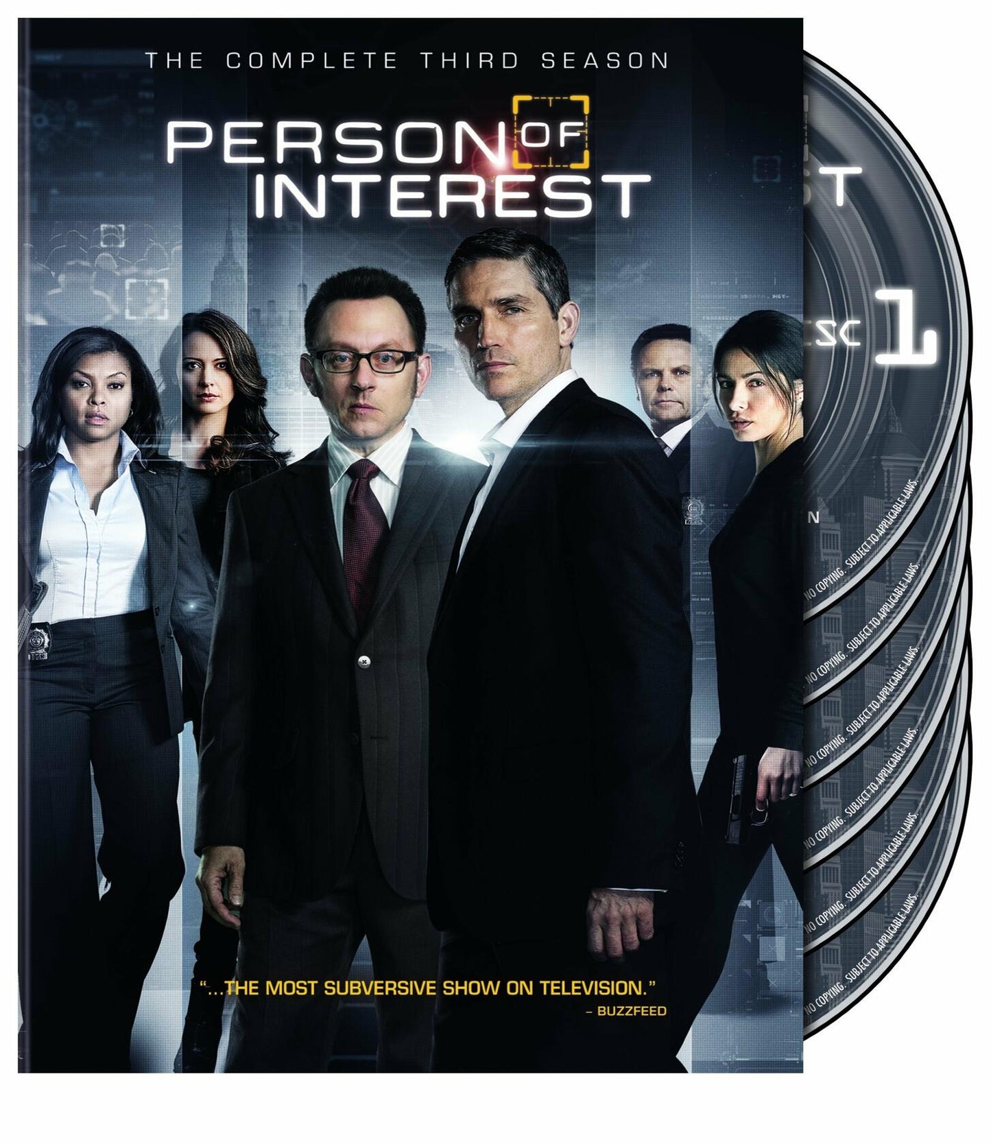 Person of Interest: The Complete Third Season [DVD] - Good